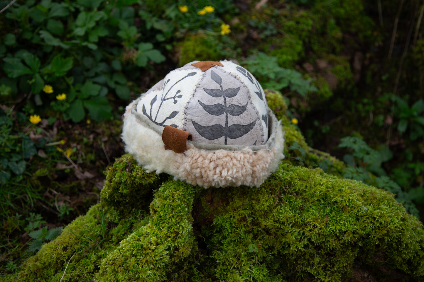 Flora & Fauna ‘Amanita’ Sheepskin Hat