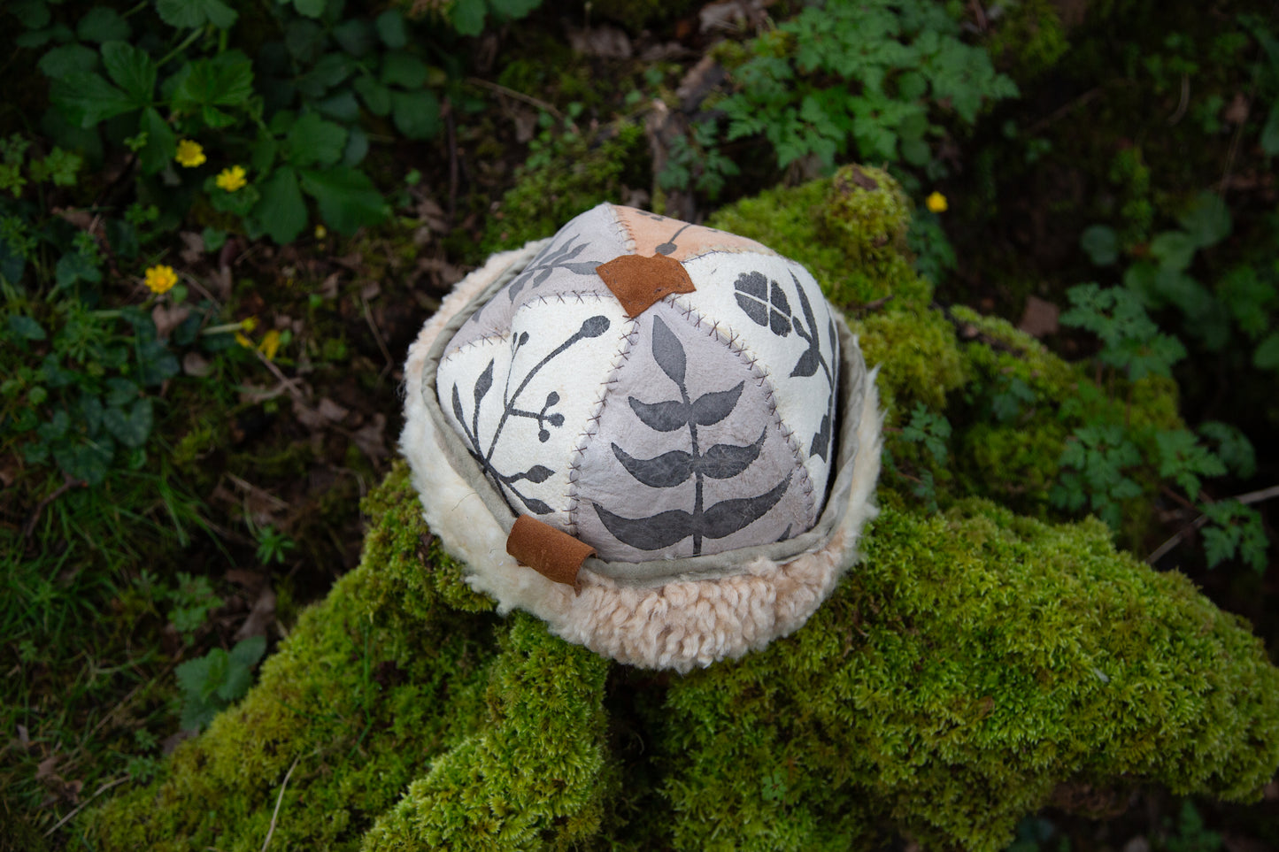 Flora & Fauna ‘Amanita’ Sheepskin Hat