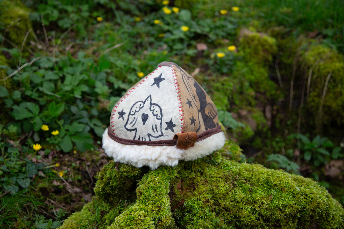 Heavenly Messenger ‘Atlantis’  Sheepskin Hat